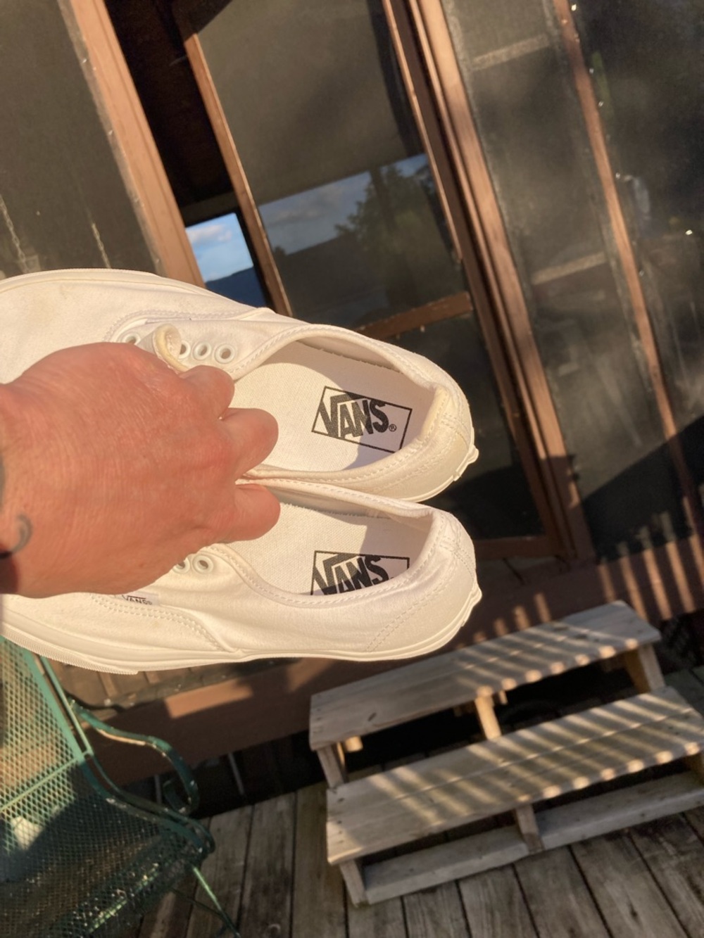 Vans Old Skool True White Mens Size 7.5 - Picture 3 of 7
